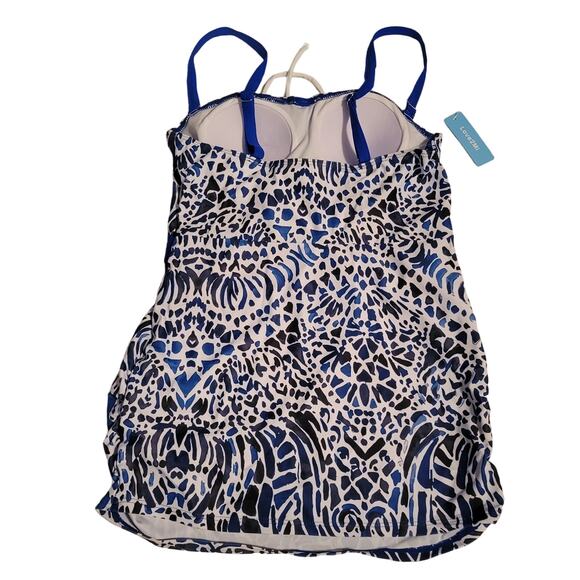 Love2Mi Maternity Swimsuit Printed Pregnancy Bathing Suits Tankini Top Summer Sm - Picture 6 of 8